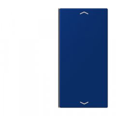 Taustiņs slēdzim 2-viet, ar virzienrādītāju, F40, Serie LS, bleu outremer foncé