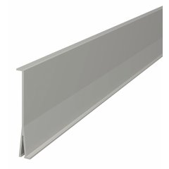 Starpsiena 100x2000mm, PVC, gaiši pelēks, 7035