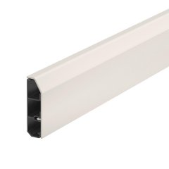 Grīdlīstes kanāls SL Set 20x70 9001, PVC, krēmbalta, 9001