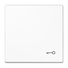 Taustiņš, ar simbolu, duroplasts, Serie LS, balts