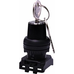 Slēdzis ar atslēgu, 0-1-2, 45o, bez fikcasijos (bez apgaismojuma)