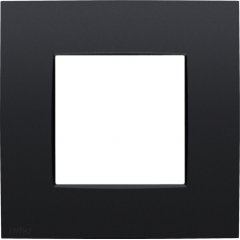 Rāmis 1-viet, Niko Intense matt black coated