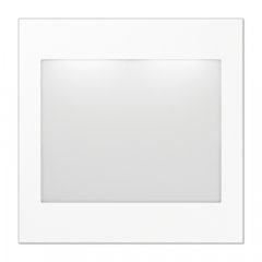 LED info zīme, RGB, Serie LS, balts (lackiertes Aluminium)