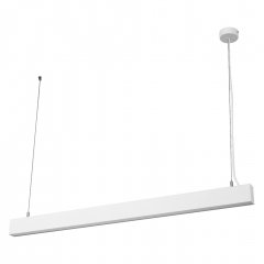 Office Line Cuboid Suspended 42W 840 DIM White