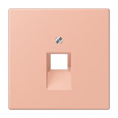 Virsma IAE/UAE-datu rozetei 1 x 8-polig, termoplasts lakots, Serie LS, rose clair