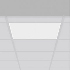 Gaismeklis KALEEA, 24...35 W, 3200...4550 lm, 940, white, DALI Lay-in luminaires, L 620 B 620 HEL 33, Plastic (PMMA) prismatic
