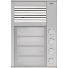 Virsapmetuma ārejais namrunis (door-phone) 16 mm ar 4 zvaniem