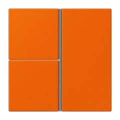 Taustiņs 3-viet, F40, Serie LS, oranža