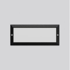 Gaismeklis BRICK STEPS, 6 W, 200 lm, 840, anthracite, DALI Recessed wall and step luminaires, L 236 B 100 H 5, Plastic (PC) opal