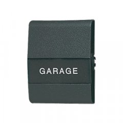 Taustiņs marķējams 22 x 48 mm, WG 800, antracīts