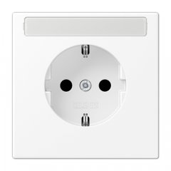 Kontaktligzda SCHUKO, 16 A 250 V ~, marķējams, Serie LS, sniegbalts matēts