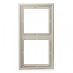 Rāmītis 2-vietīgs, vertikālā un horizontālā montāža, termoplasts krāsots, LS ZERO, nerūsējošais tērauds