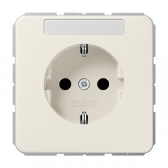 Kontaktligzda SCHUKO, 16 A 250 V ~, marķējams, termoplasts, Serie CD, ziloņkaula